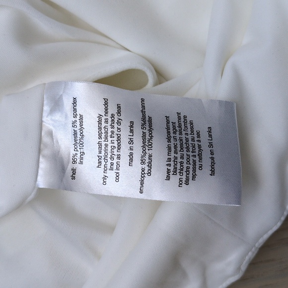 DB Studio- Short off Shoulder Cuff Neckline Crepe Dress - Picture 6 of 8